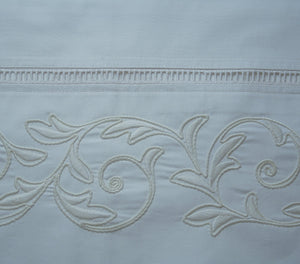 Reed Family Linens Baroque Percale Sheet Sets