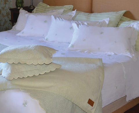 Reed Family Linens Lily of the Valley Percale Sheet Sets