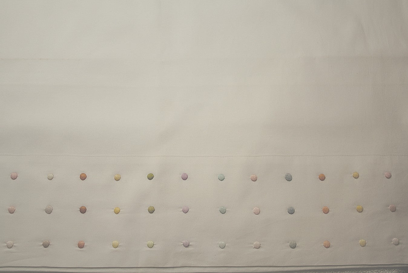 Reed Family Linens Multi-Dot Percale Duvet Cover