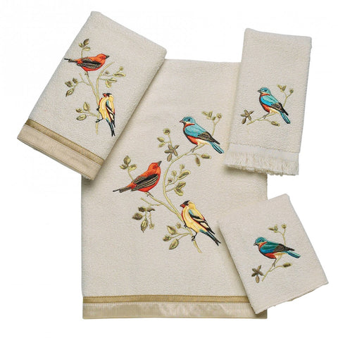Avanti Linens Gilded Birds Towel Set